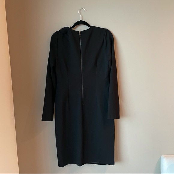 Kobi Halperin Rafaella Black Sheath Dress sz 14 - Picture 9 of 10